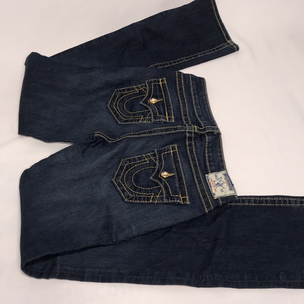 True Religion Swarovski Crystal Jeans size 28